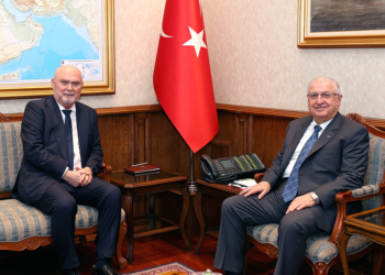 Bakan Güler, AGİT Genel Sekreteri Sinirlioğlu'nu kabul etti