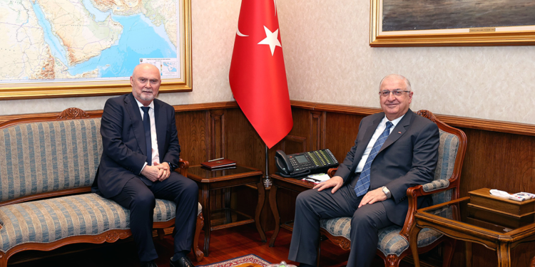 Bakan Güler, AGİT Genel Sekreteri Sinirlioğlu'nu kabul etti