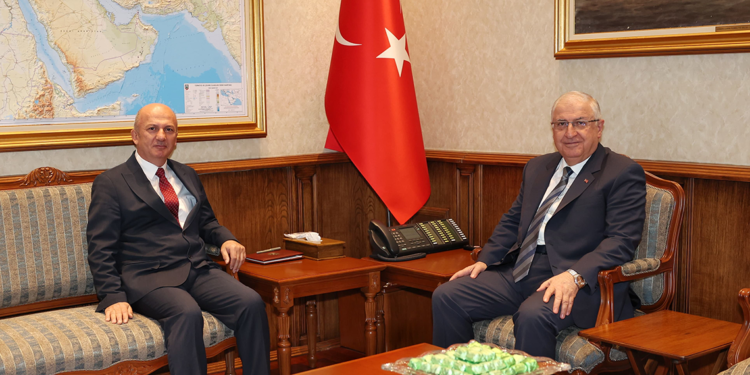 Bakan Güler, Darüsselam Büyükelçisi Gezer'i kabul etti