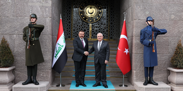 Bakan Güler, Irak İçişleri Bakanı Şimmeri ile görüştü