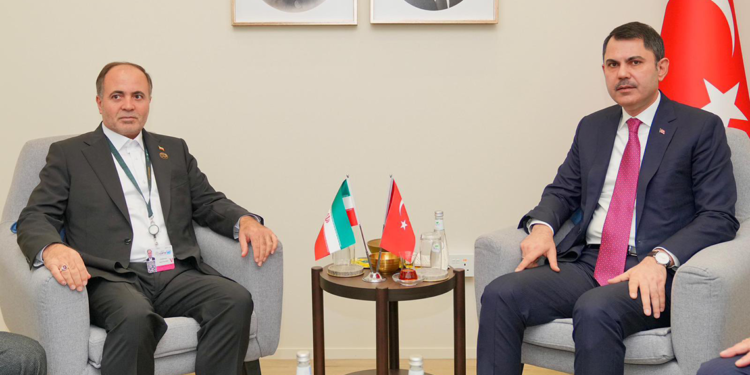 Bakan Kurum, İran Tarım Bakanı Gulam Rıza Nuri ile bir araya geldi