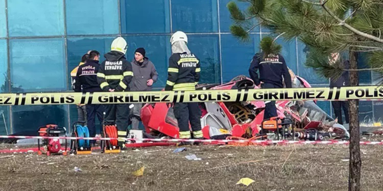 Bakanlıktan ambulans helikopter kazasına ilişkin açıklama