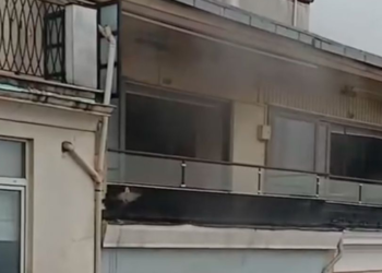 Beyoğlu’nda Masonlar Büyük Locası Derneği'nde yangın