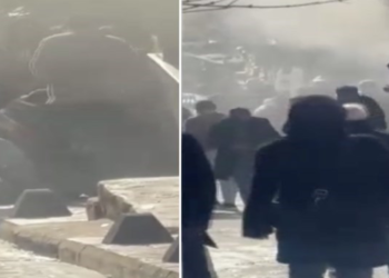 Beyoğlu'nda otelde yangın