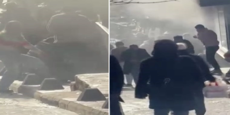 Beyoğlu'nda otelde yangın