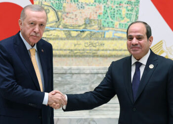 Cumhurbaşkanı Erdoğan, Mısır Cumhurbaşkanı es-Sisi ile görüştü