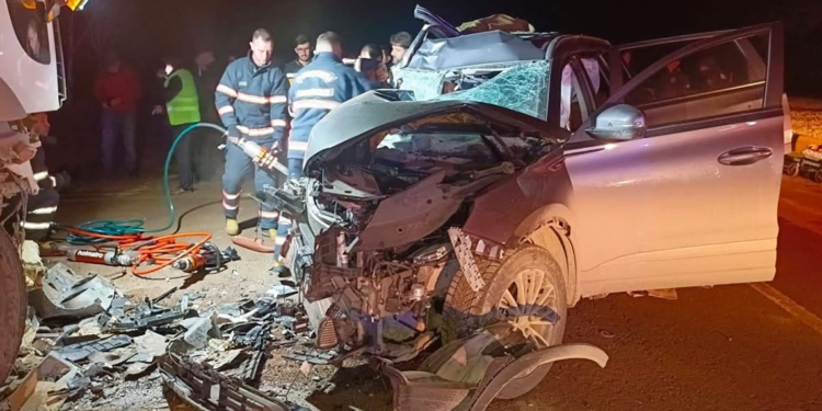 Çankırı'da cip tankere çarptı: 1 ölü, 2 yaralı