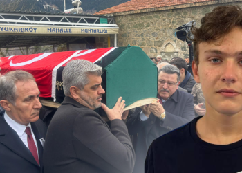 Çığda ölen milli judocu Emre, son yolcuğuna uğurlandı