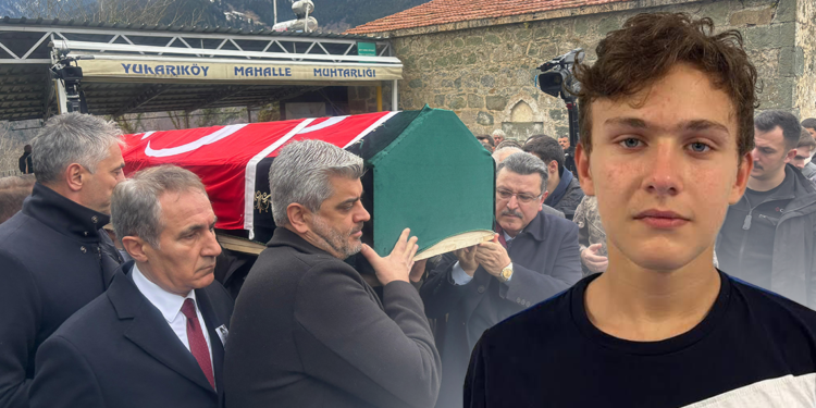 Çığda ölen milli judocu Emre, son yolcuğuna uğurlandı