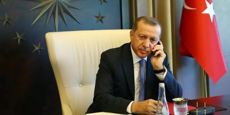 Cumhurbaşkanı Erdoğan, İlham Aliyev ile telefonda görüştü