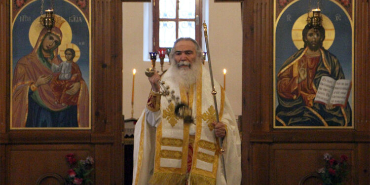 Elena Bulgar Ortodoks Kilisesi'nde Noel ayini