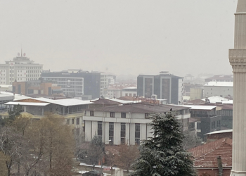Elazığ'da kar yağışı etkili oldu