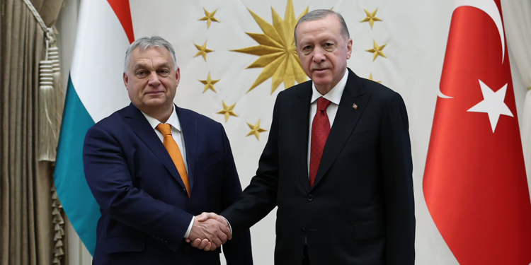 Erdoğan, Macaristan Başbakanı Orban'ı kabul etti