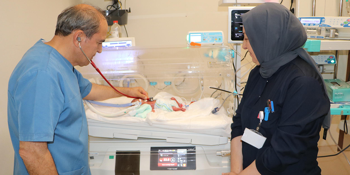 Erzurum Şehir Hastanesi, bir yılda 1896 prematüre bebeğe yuva oldu