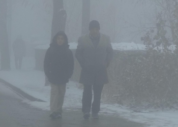 Erzurum'da sis etkili oldu