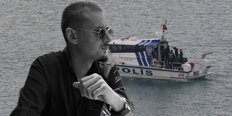 Falezlerden denize düşen otomobilin sürücüsü 5 gündür aranıyor