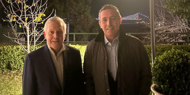 Ali Koç ve Aziz Yıldırım bir araya geldi