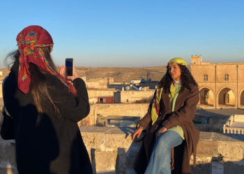 Havaların soğuması Midyat'ın turizmini etkilemedi