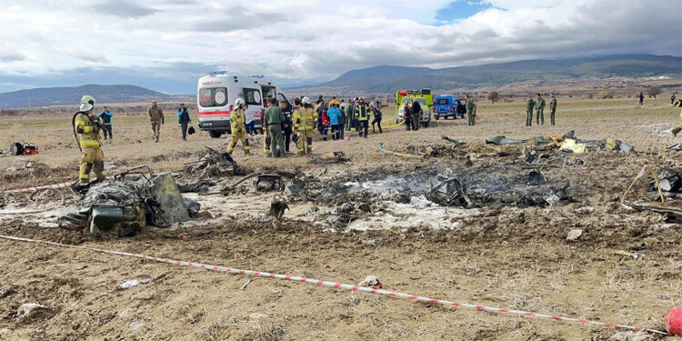 ABD'den helikopter kazasında hayatını kaybeden askerler için taziye