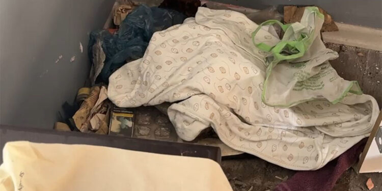 Avcılar'da metruk binada bulunan bebek koruma altında