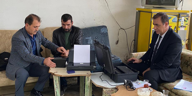 Iğdır'da 1636 kişiye çipli kimlik kartı hizmeti