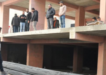 İnşaatın 6'ncı katından düşen işçi öldü