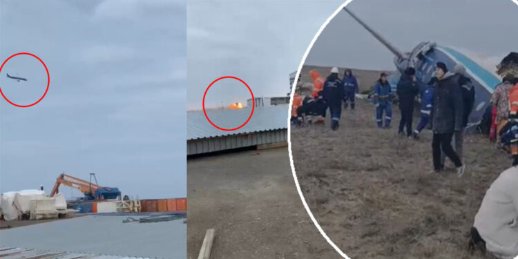 Kazakistan'da yolcu uçağı düştü