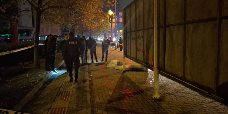 Kaldırımda bekleyen kadını tabancayla öldürüp intihar etti