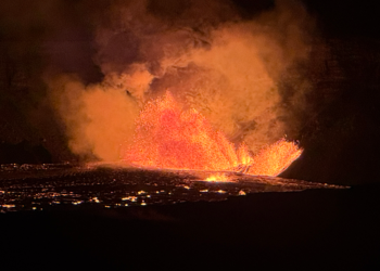 Kilauea Yanardağı faaliyete geçti