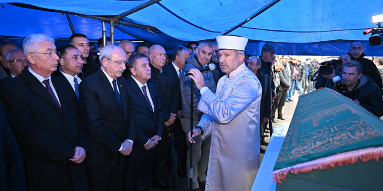 Kılıçdaroğlu dünürünün cenazesine katıldı