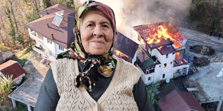 Ordu'da sobadan çıkan yangında 1 kişi öldü