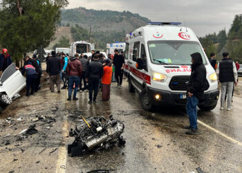Kahramanmaraş'ta feci kaza; 3'ü ağır, 10 yaralı
