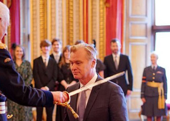 Oscar ödüllü yönetmen Christopher Nolan'a şövalyelik ünvanı verildi