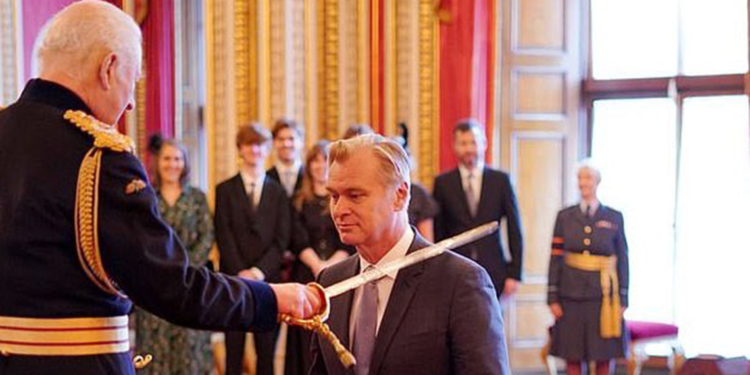 Oscar ödüllü yönetmen Christopher Nolan'a şövalyelik ünvanı verildi