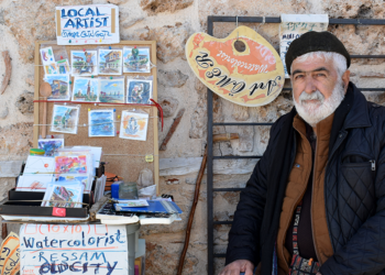 Ressam Ömer Güngör'ün Kaleiçi sevdası