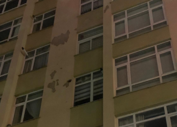 Rize'de fırtına; sarsıntı oluşan 8 katlı apartman boşaltıldı