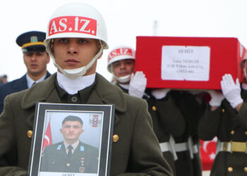 Şehit Taha Nergiz'in cenazesi Erzurum'da