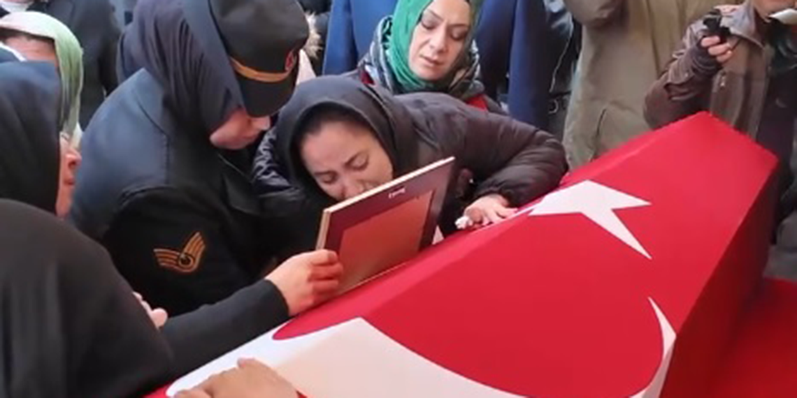 Şehit Uzman Çavuş Eren Kızıldağ, son yolculuğuna uğurlandı