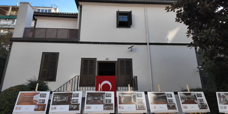 Selanik'teki Atatürk Evi, yeniden restore ediliyorz