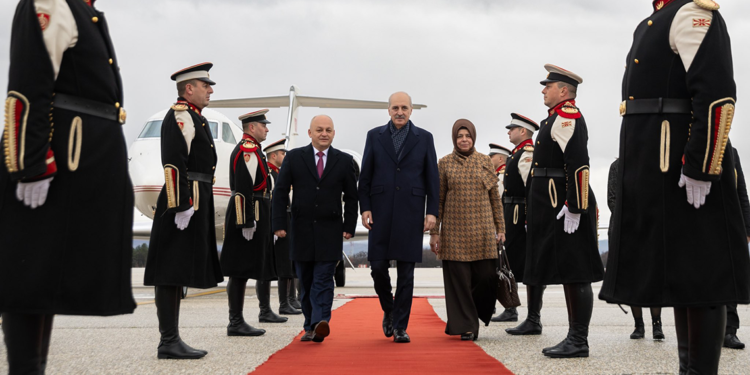 TBMM Başkanı Numan Kurtulmuş Üsküp’te