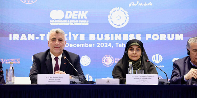 Bakan Bolat, Türkiye-İran İş Forumu'na katıldı