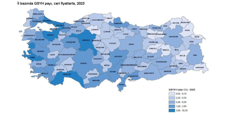 GSYH'den en yüksek payı İstanbul aldı