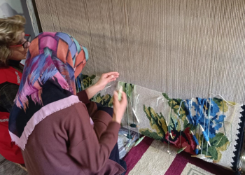 Türk Kızılay’dan Osmanlı saraylarını süsleyen 'Bardız kilimi' için proje