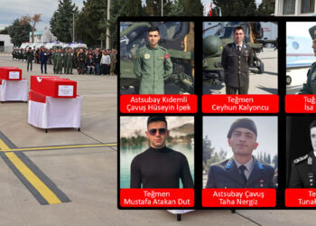 Helikopter kazası şehitleri