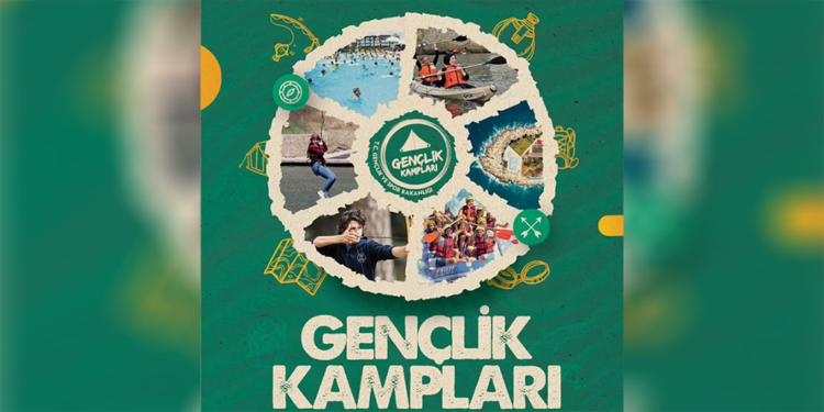 2025 Gençlik Kampları, 5 bin 72 gencin katılımıyla faaliyete başladı