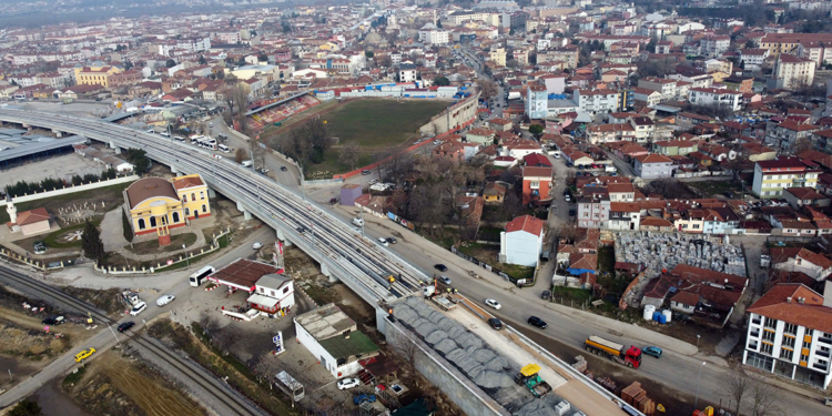 3 etaplı Halkalı-Kapıkule hızlı tren projesinin iki etabı bu yıl tamamlanacak