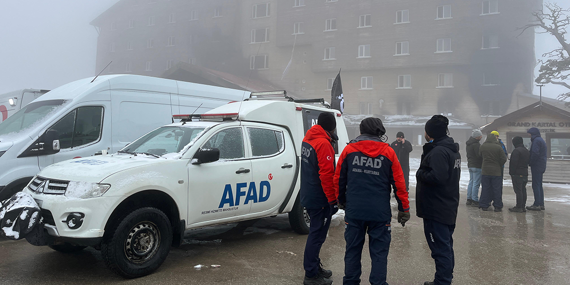 76 kişinin hayatını kaybettiği otelde AFAD arama çalışması yapacak