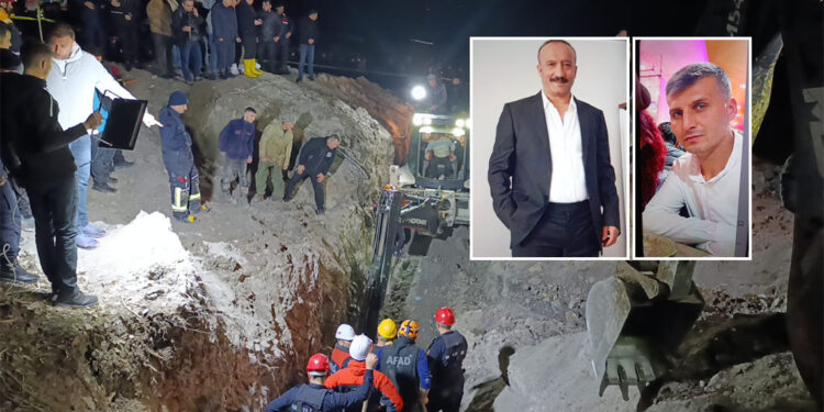 Amasya'da su kuyusunda göçük: 2 ölü