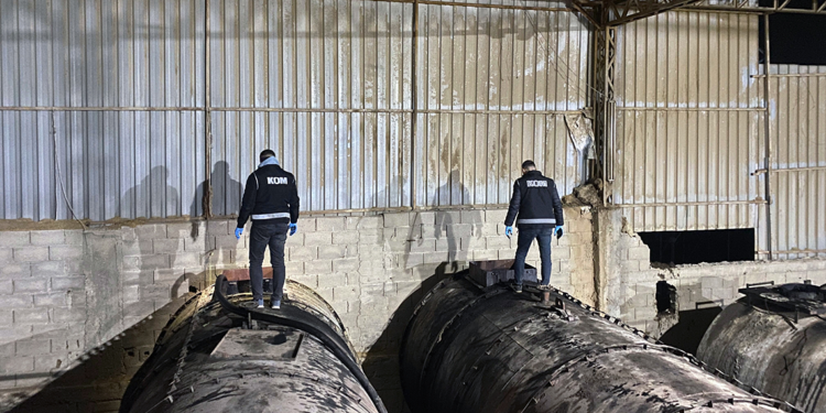 Adana'da 7 milyon lira değerinde sahte akaryakıt ele geçirildi