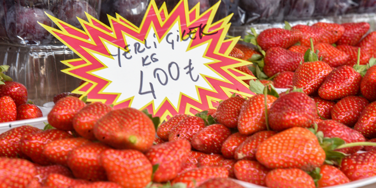 Antalya'da çileğin kilogramı 400 liraya yükseldi